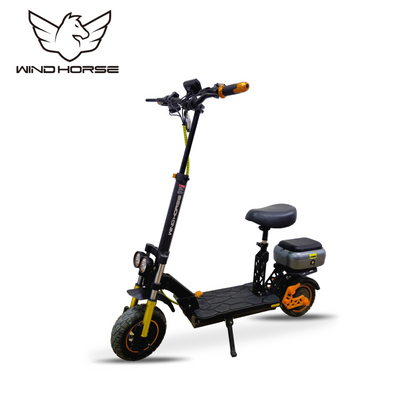 Wind Horse H4 Electric Scooter - 350W Motor, 30 km Range, 50 km/h Top Speed