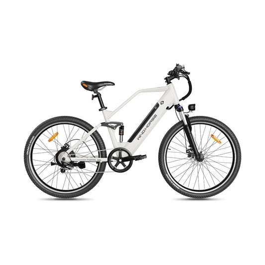 Wind Horse Urban Electric Bike - White, F3