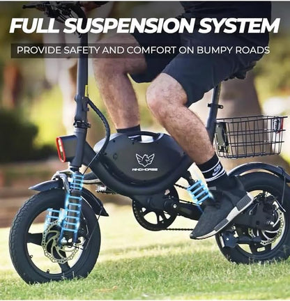 Wind Horse 500 W trottinette électrique - autonomie de 25-35 km, vitesse maximale de 35 km/h, W3
