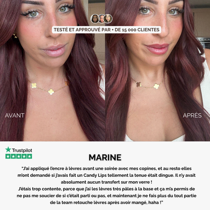 Long-Lasting Peel-Off Lip Stain with Bold Color