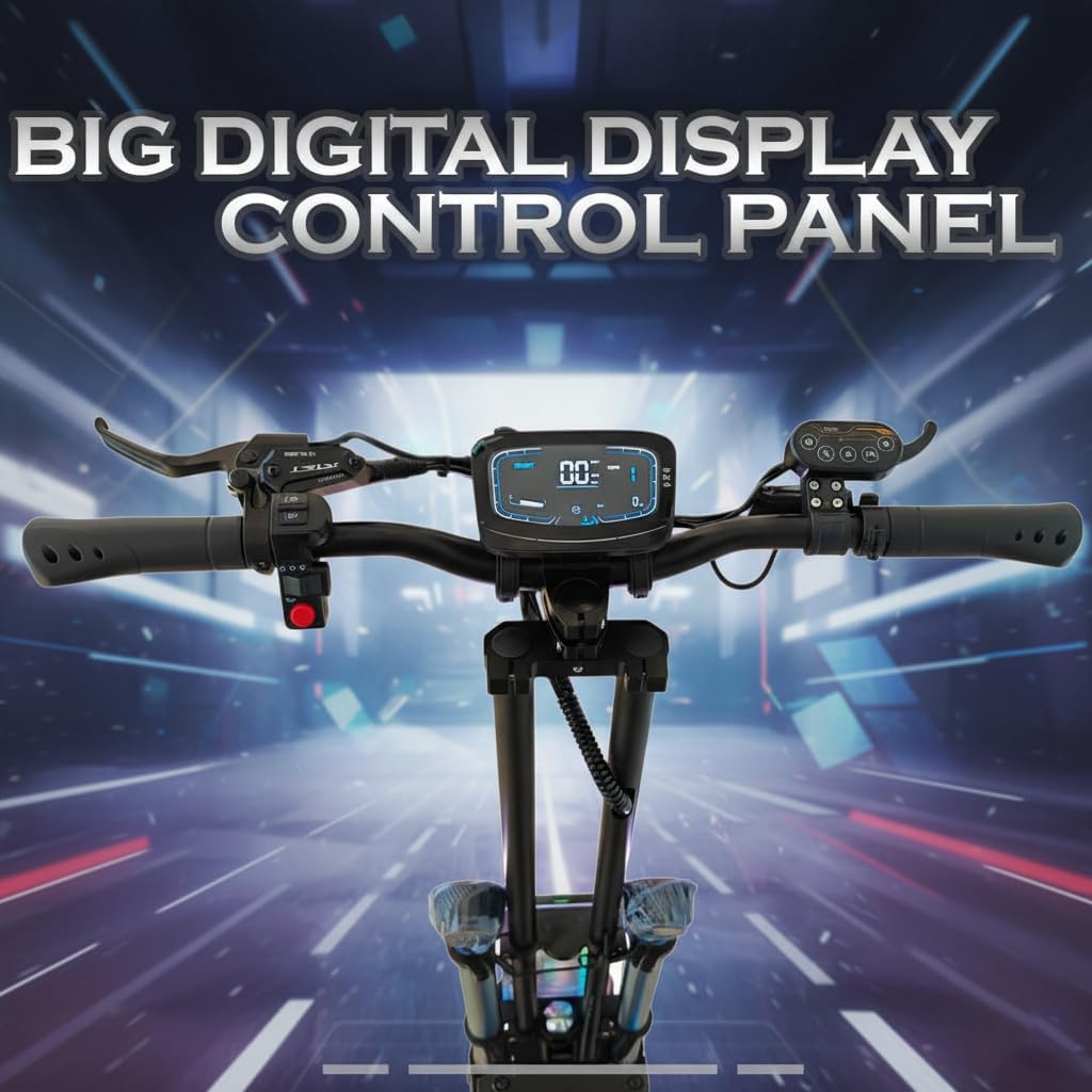 Wind Horse 3000W Dual-Motor Electric Scooter – 120 km Range, 85 km/h Top Speed – H3 Model