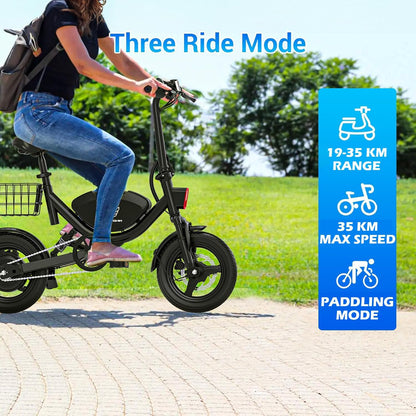 Wind Horse 500 W trottinette électrique - autonomie de 25-35 km, vitesse maximale de 35 km/h, W3