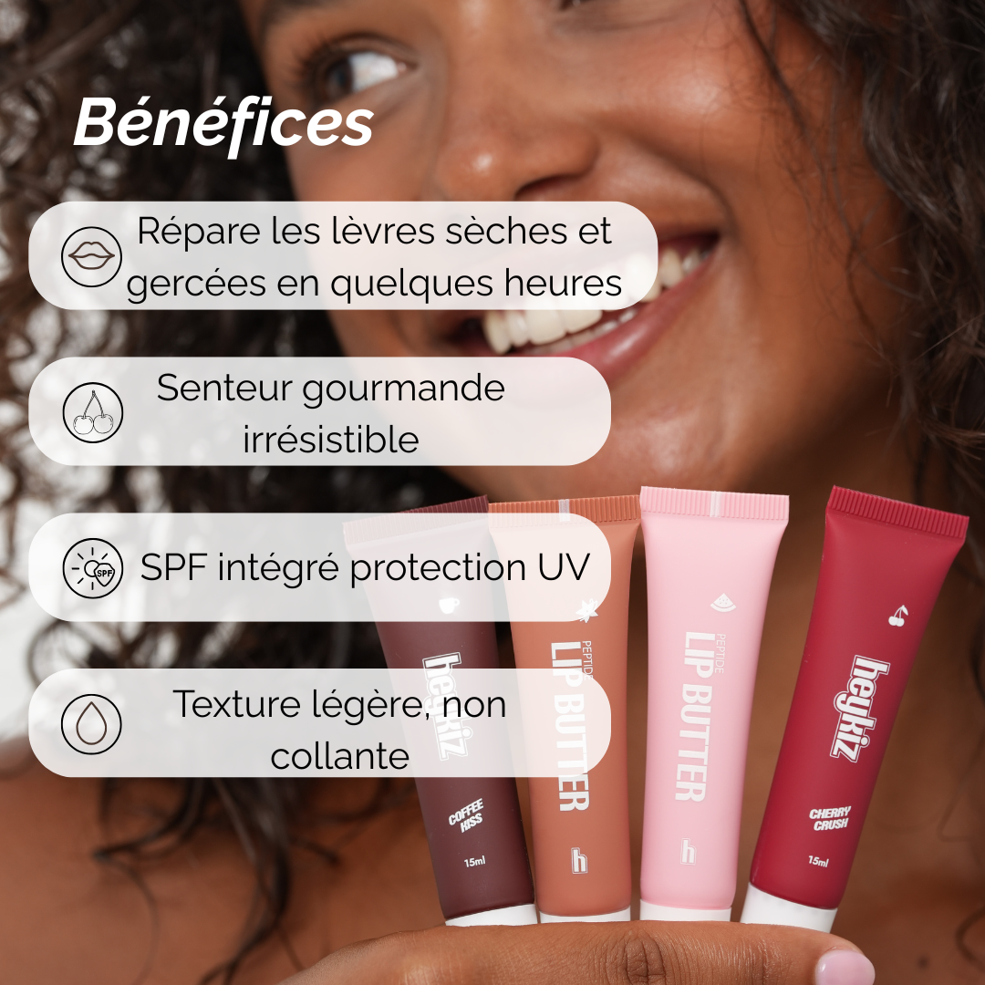 Peptide Lip Butter Kit – Hydrated, Soft and Nourished Lips