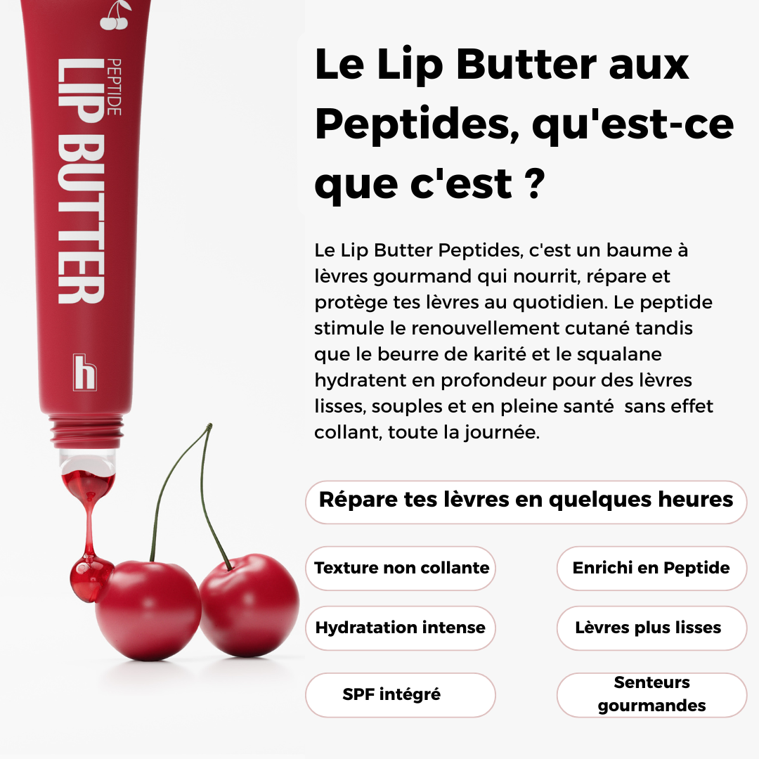 Peptide Lip Butter Kit – Hydrated, Soft and Nourished Lips